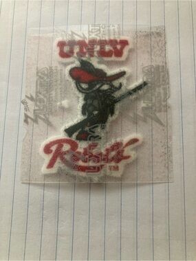 Unlv running rebels Mascot Heat Transfer Decal